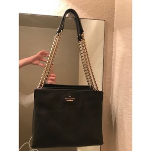Kate Spade Blk Leather Emerson Place Mini Phoebe